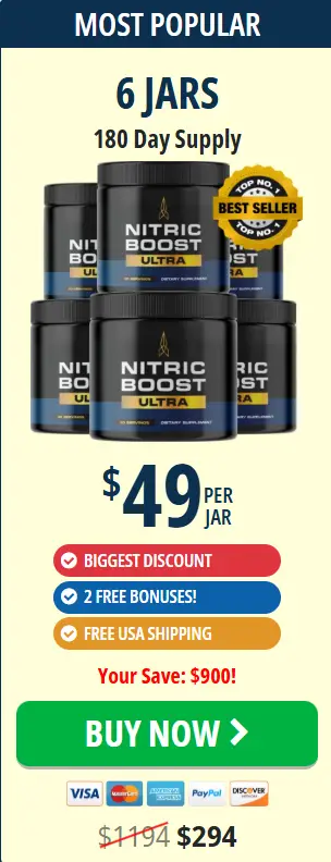 Nitric Boost Ultra Most Popular Pack